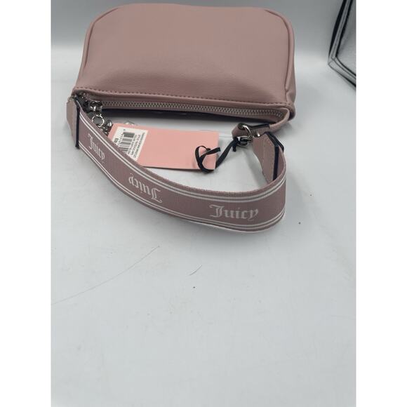 Juicy Couture Fashion Icon Mini Wristlet Dusty Pink Blush NEW - FAST Shipping!!! - Picture 5 of 6
